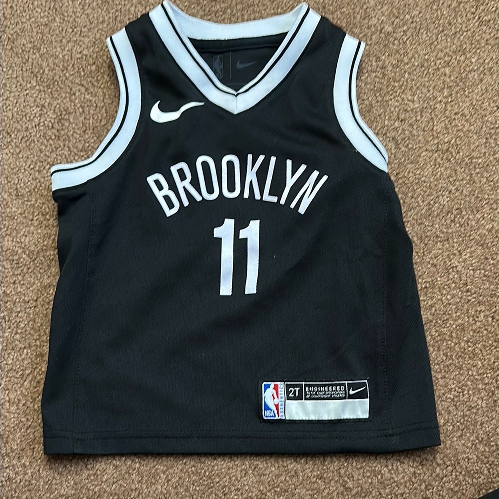 Nike Kids Brooklyn Basketball Jersey - Black